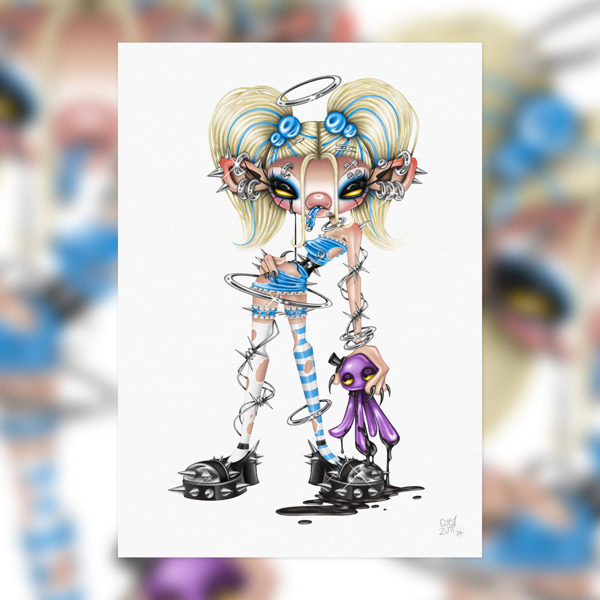 BUBZ - A4 Print (PREORDER)