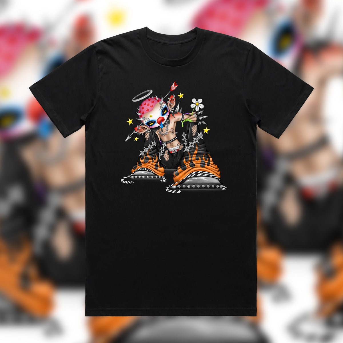 Flower4U Tee BLACK (PREORDER)