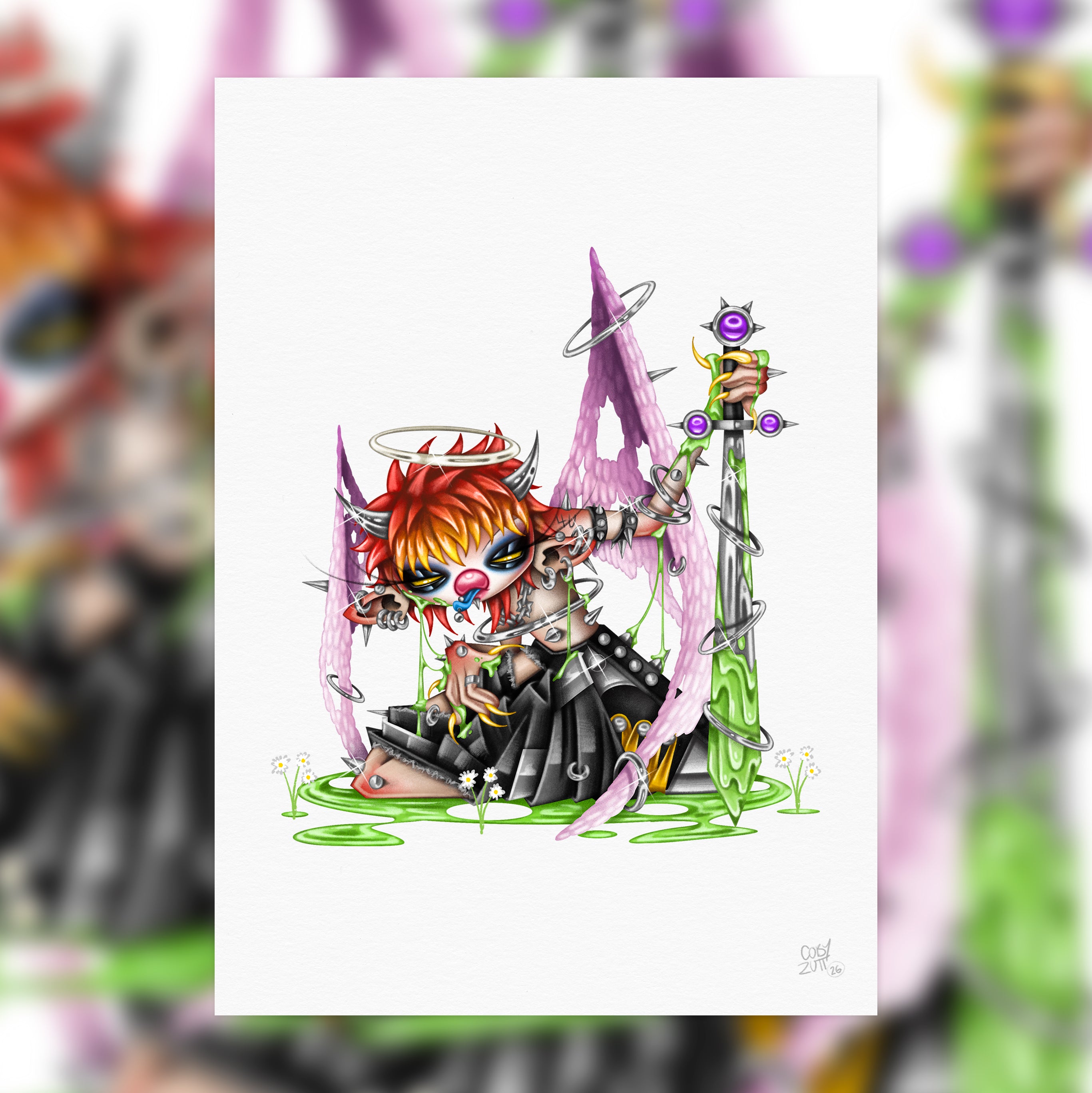 Darkest Days - A4 Print