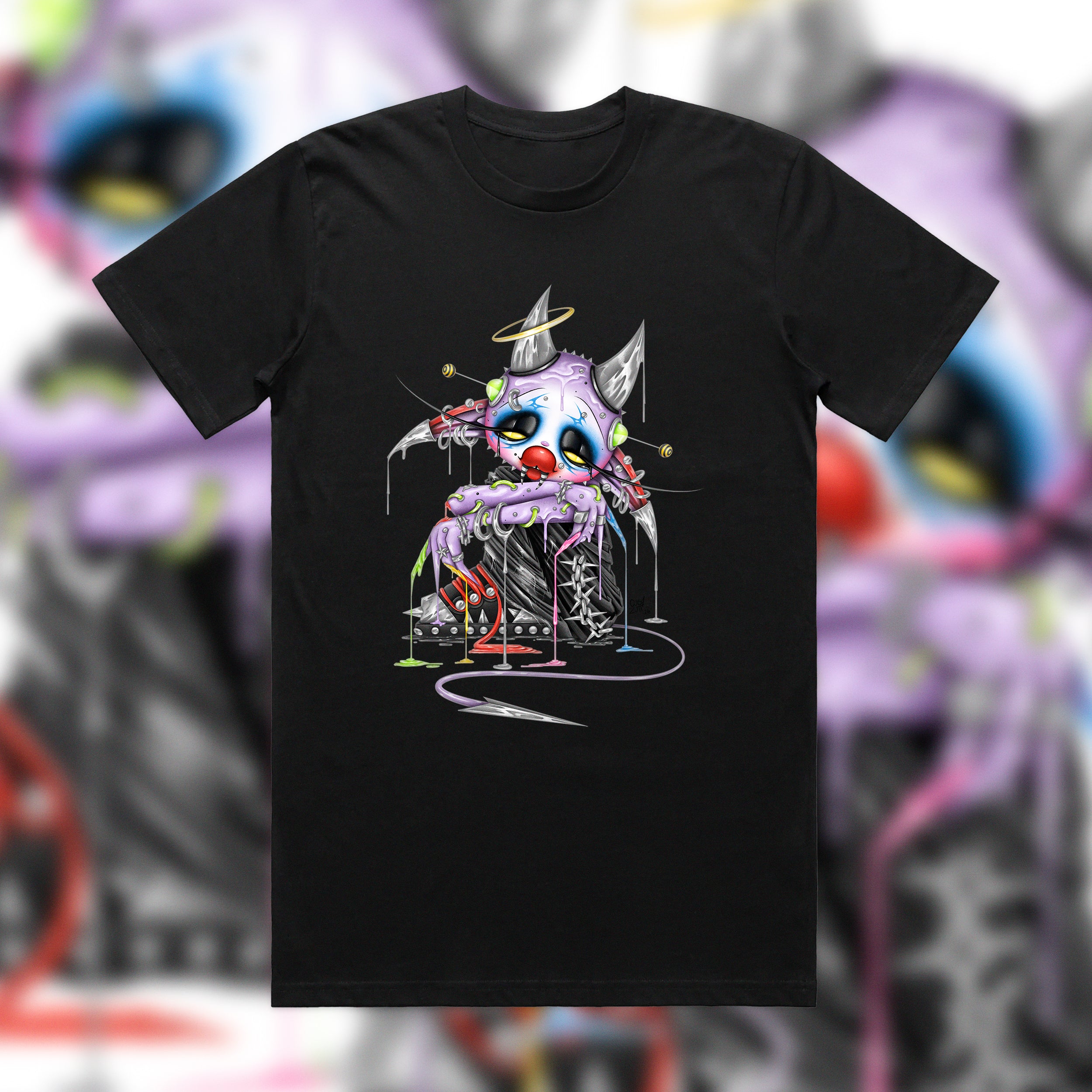 Pretty When U Smile Tee BLACK (PREORDER)