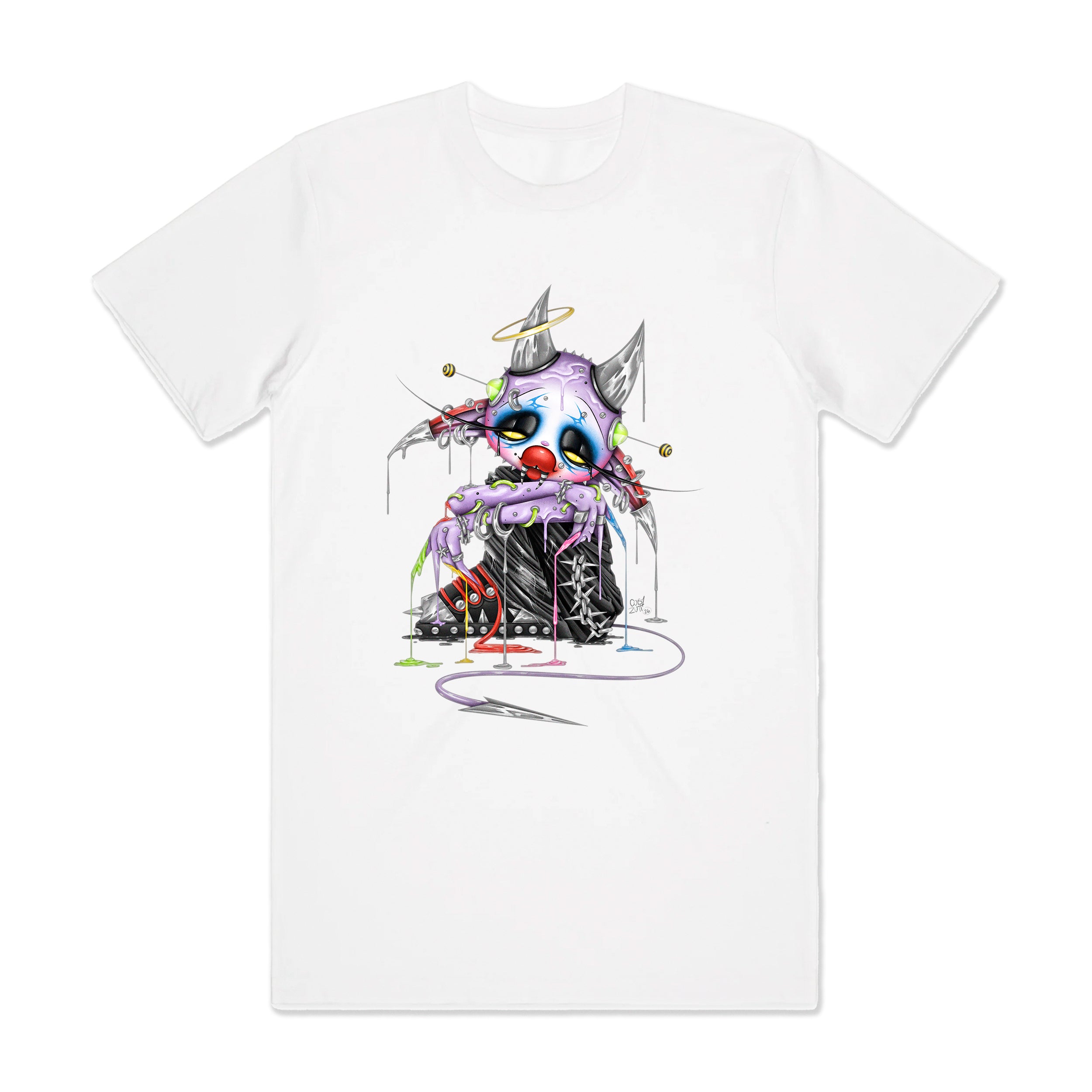 Pretty When U Smile Tee WHITE (PREORDER)