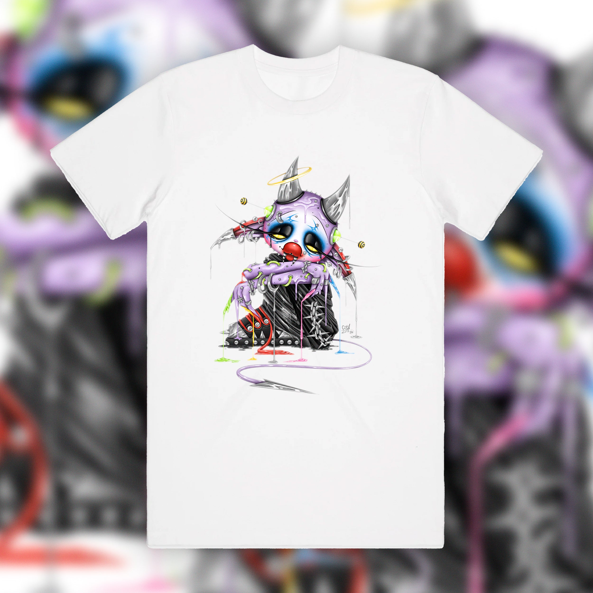Pretty When U Smile Tee WHITE (PREORDER)