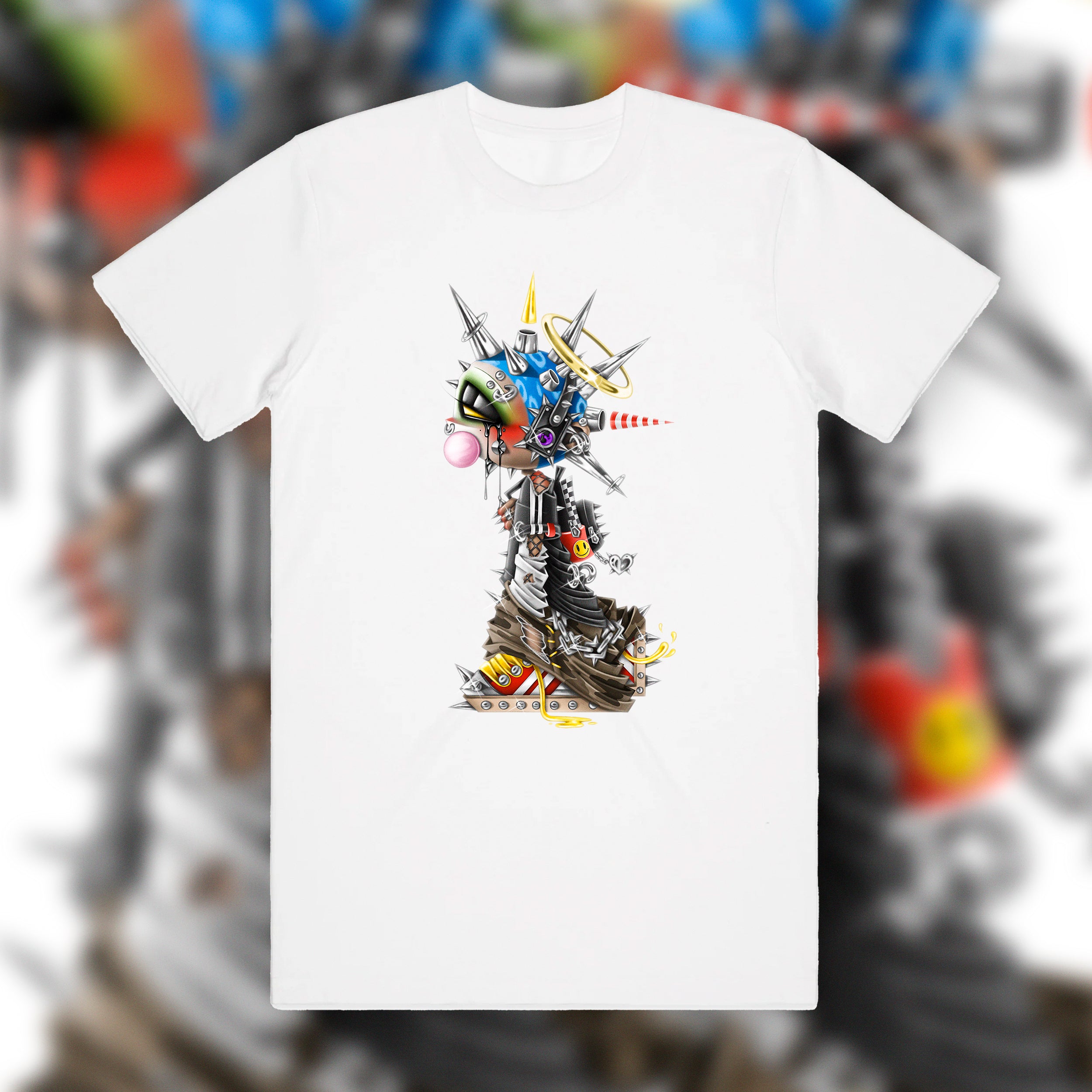 Back 2 Skewl Tee WHITE (PREORDER)