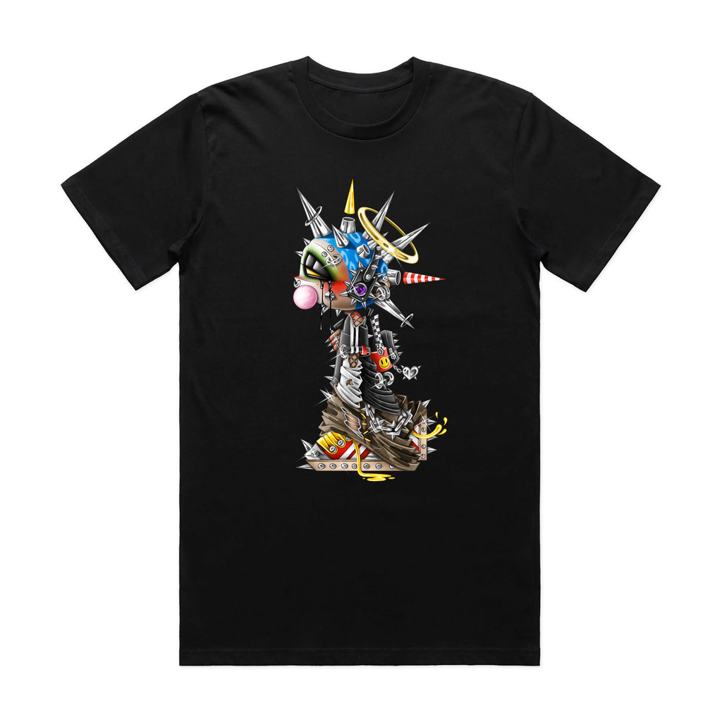 Back 2 Skewl Tee BLACK
