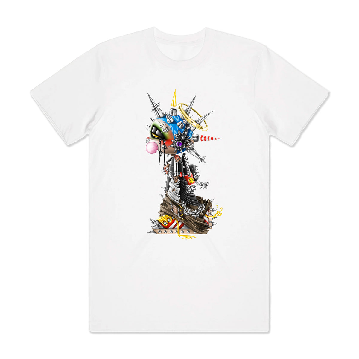 Back 2 Skewl Tee WHITE (PREORDER)